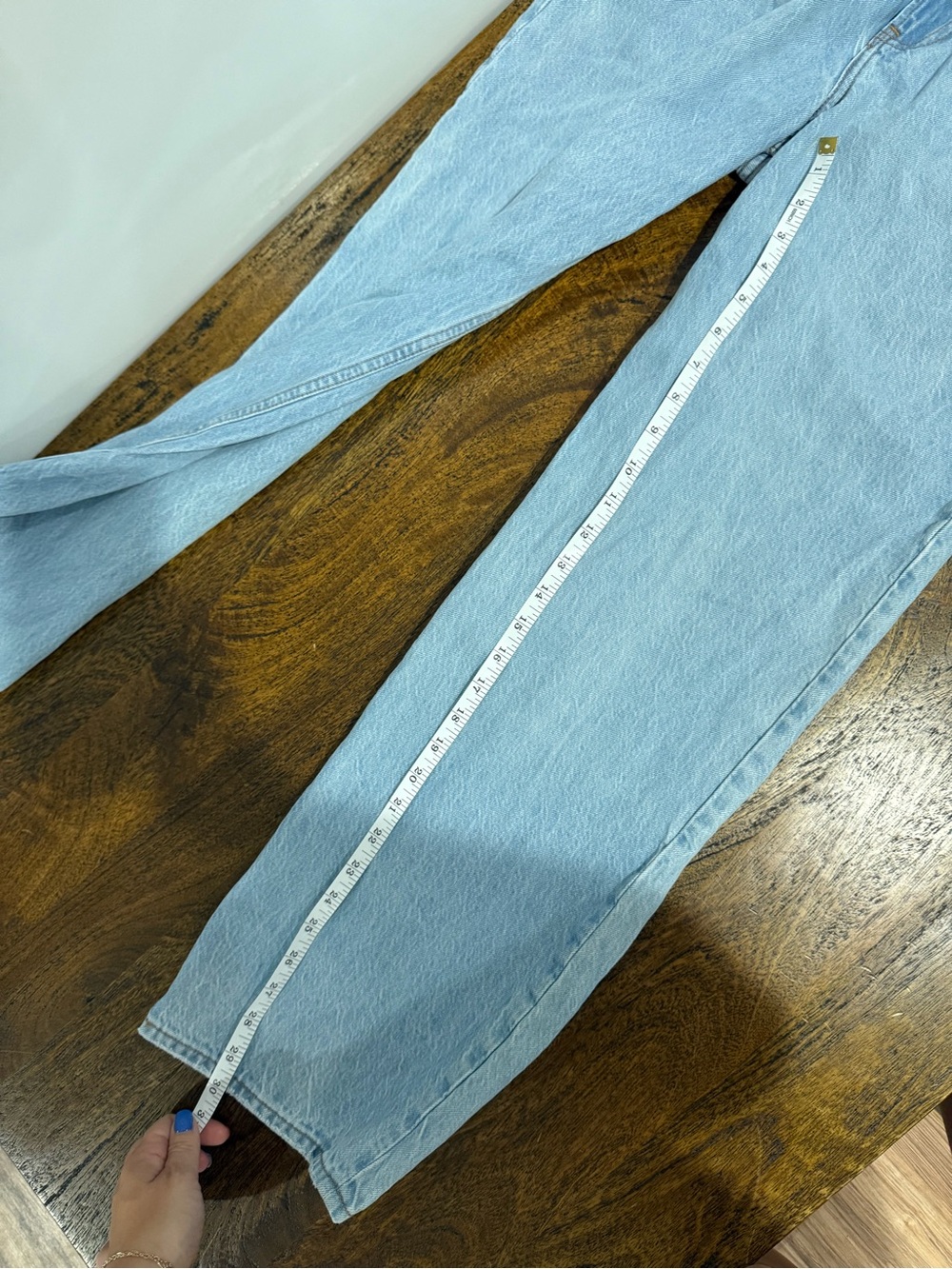 Abercrombie & Fitch Curve Love High Rise Loose Jean - Picture 7 of 7